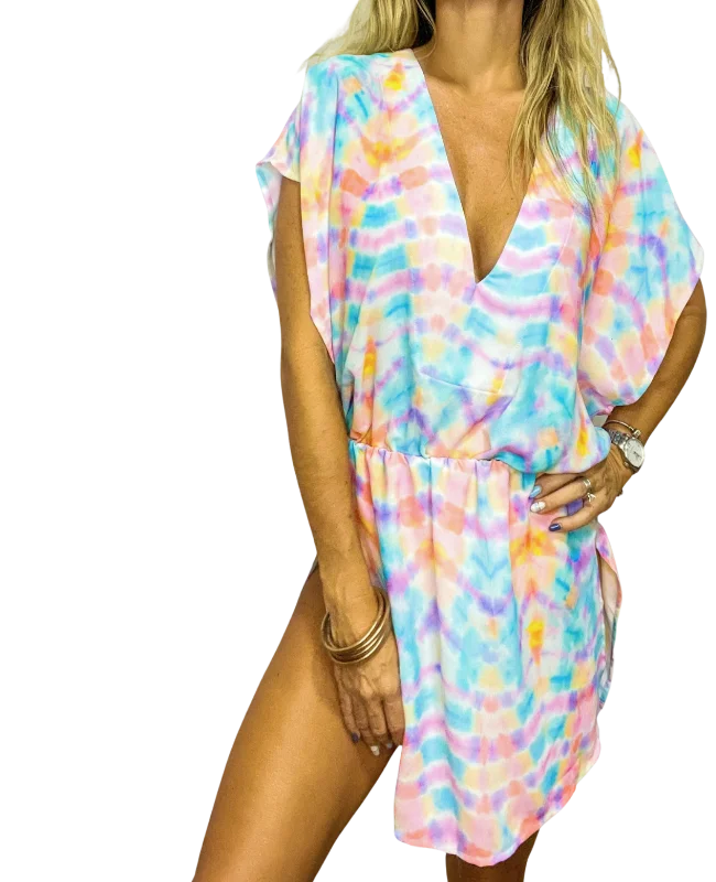 Women’s cover-up earthy glow -Candy crush cover up dress