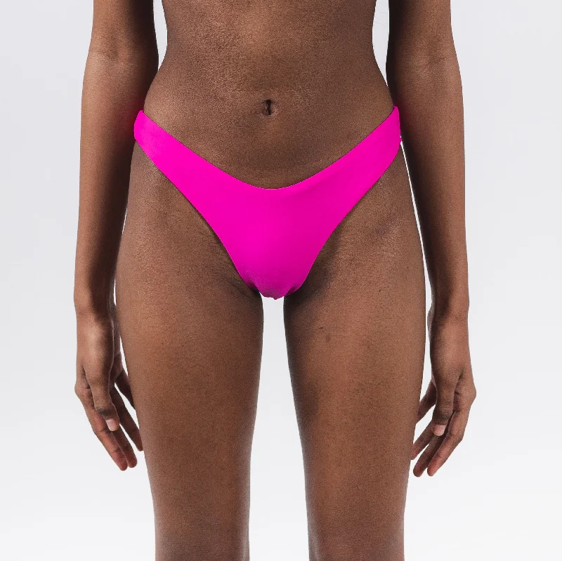 ladies bikini bottoms trio set -Bikini Bottom Full Pink