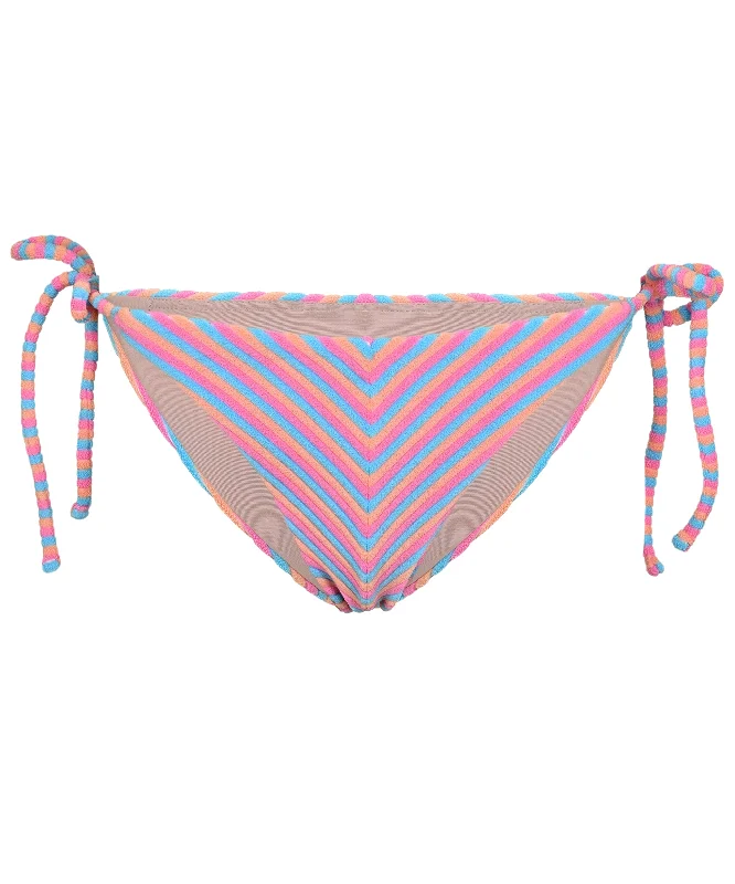 ladies bikini bottoms corded weave -Sherbert Tie Full Bottom