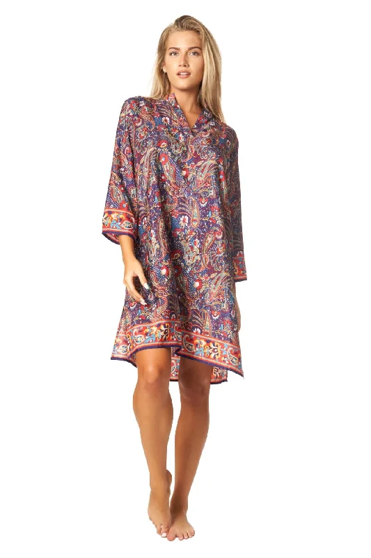 Women’s cover-up vibrant soft glow -La Moda Positano Tunic Dresses