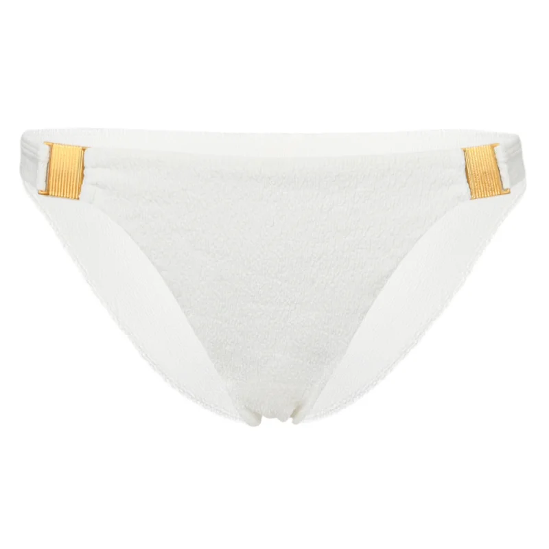 ladies bikini bottoms pop glow -Firenze Becky Full Bikini Bottom White