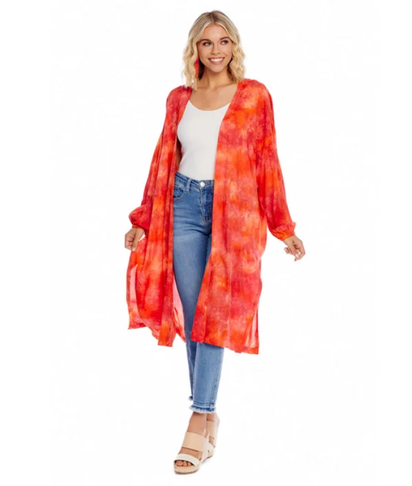 Women’s cover-up sustainable chic glow -Tuscany Kimono