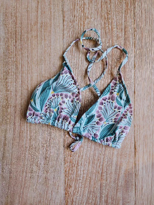 ladies bikini top fused seams -Ke'e Tops