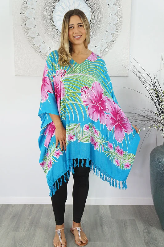 Women’s cover-up tropical soft flair -Waikiki Cover Up