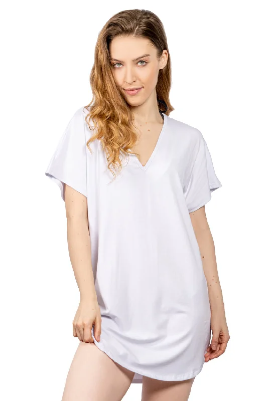 Women’s cover-up eye-catching chic -CAP SLEEVE BACK DETAIL