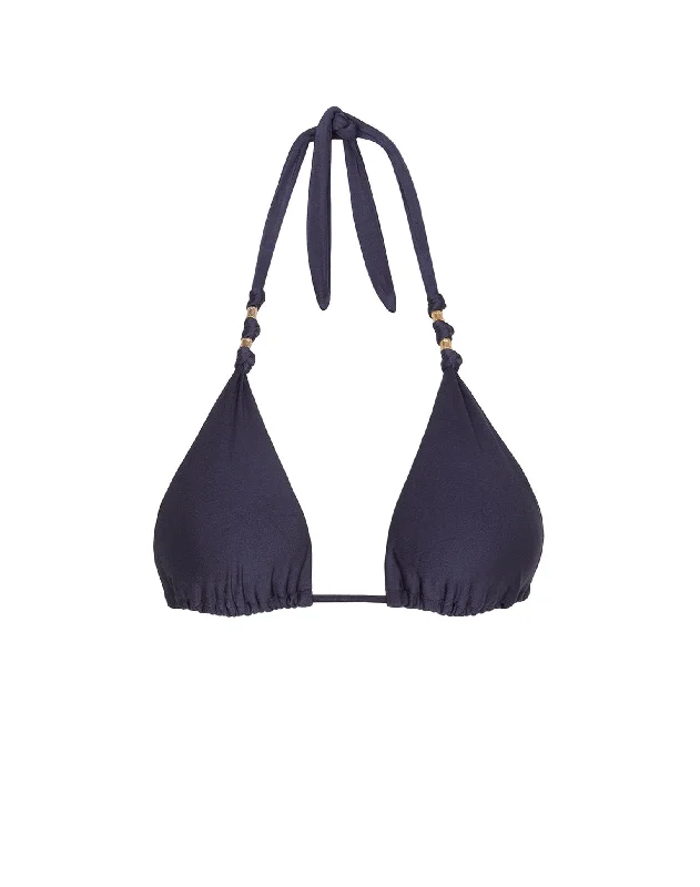 ladies bikini top neat shine -Paula Top - Indigo