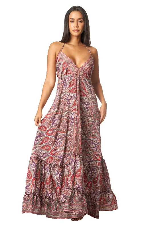 Women’s cover-up discount flair -Positano Maxi Dress