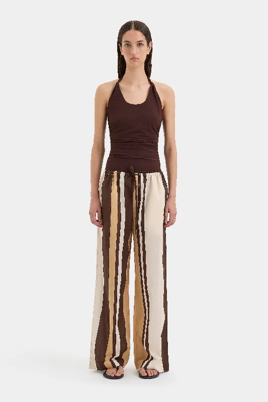 Women’s cover-up neutral sleek chic -Savanna Relaxed Pant