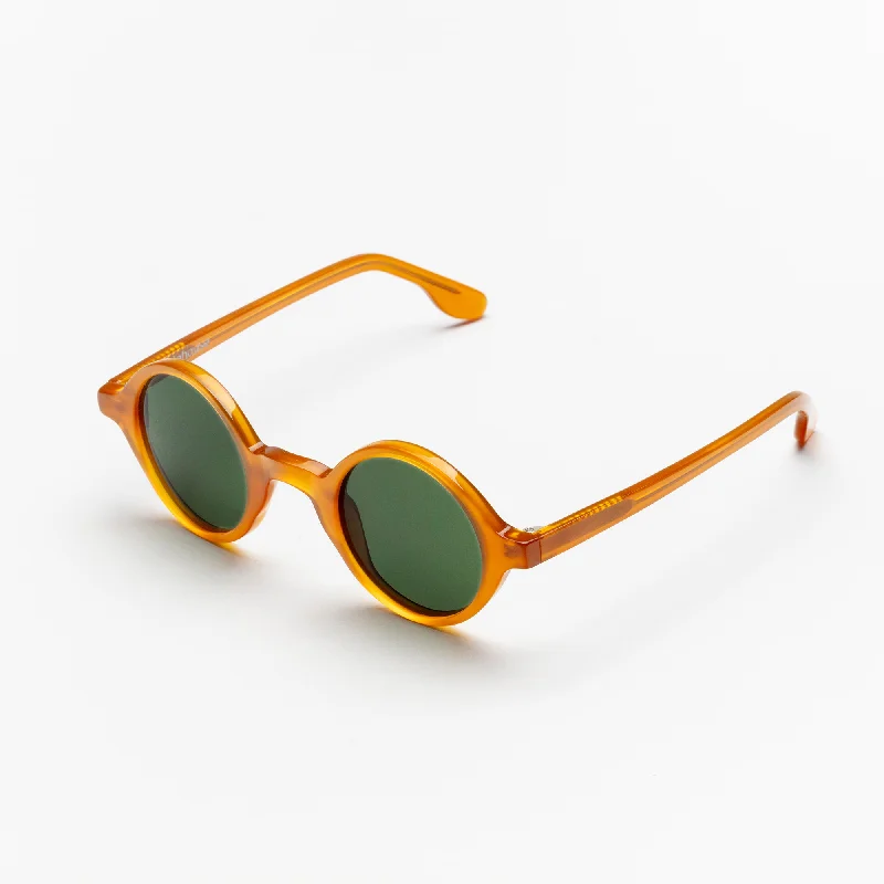 Women’s sunglasses deep sea flair -The Winston Amber Sunglasses