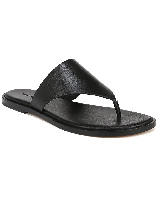 Women’s sandals cover-up leather chic -Vince Ellis Leather Thong