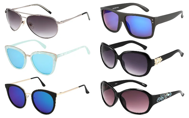 Women’s sunglasses summer dress glow -QPA (12 PCS)