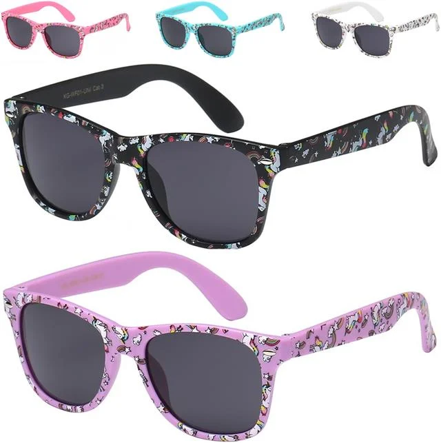 Women’s sunglasses coastal chic -Girls Unicorn Classic Sunglasses for Kids