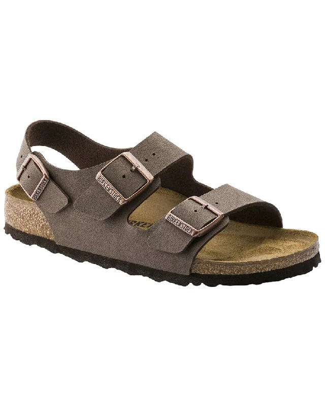 Women’s sandals narrow width woven flair -Birkenstock Milano Birkibuc Sandal