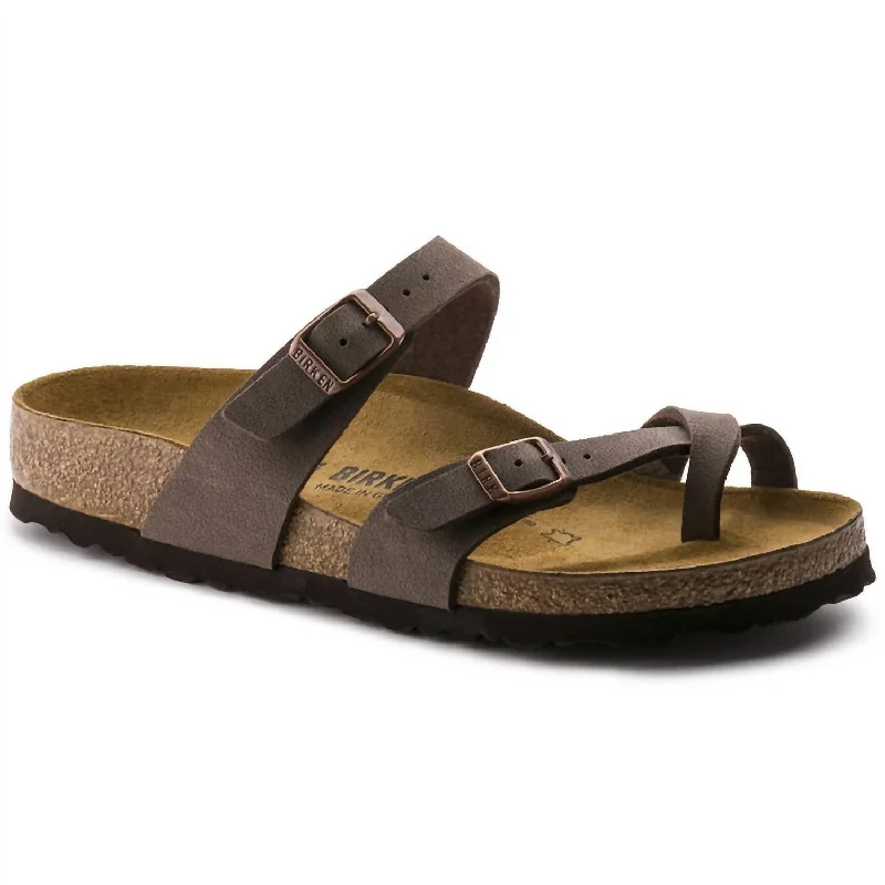 Women’s sandals outdoor rubber flair -Women's Mayari Birkibuc Sandal In Mocha