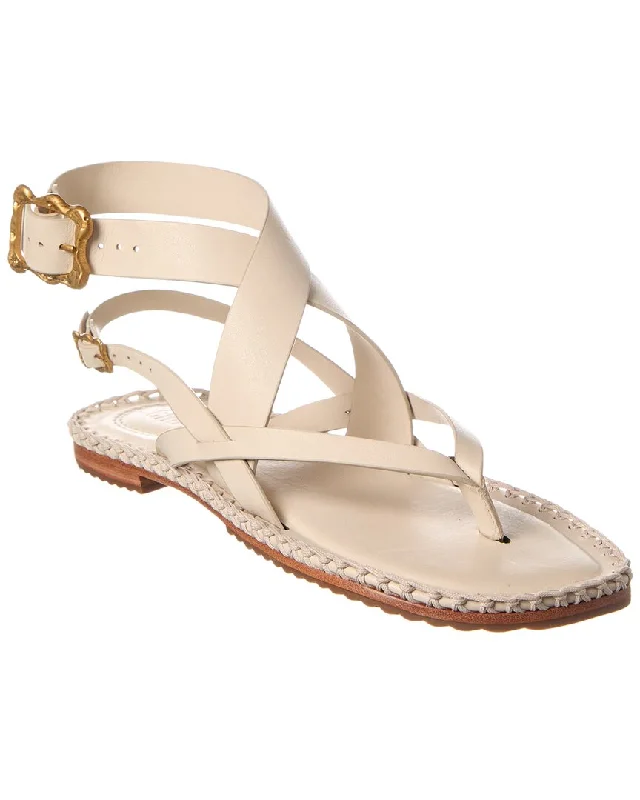 Women’s sandals jeweled velvet glow -Schutz Keith Leather Flat