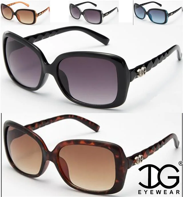 Women’s sunglasses mirrored glow -IG Womens Retro Vintage Round Square Sunglasses