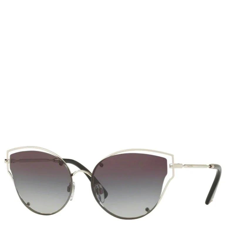 Women’s sunglasses silver bold flair -VALENTINO VA2015 SILVER