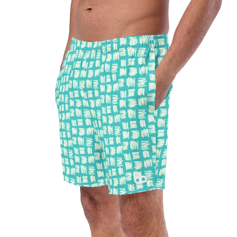 ladies one-piece swimsuit quick deal -Under The Sea CBO Swim Trunks