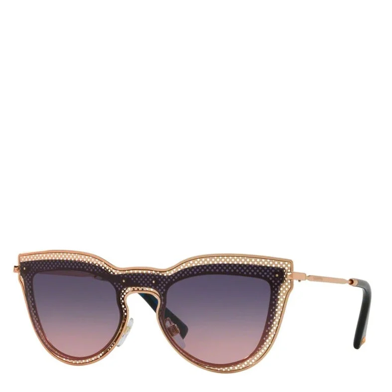 Women’s sunglasses cream vibrant chic -VALENTINO VA2018 ROSE GOLD