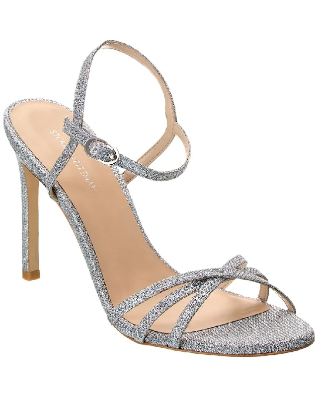 Women’s sandals moss canvas flair -Stuart Weitzman Starla 105 Sparkle Sandal