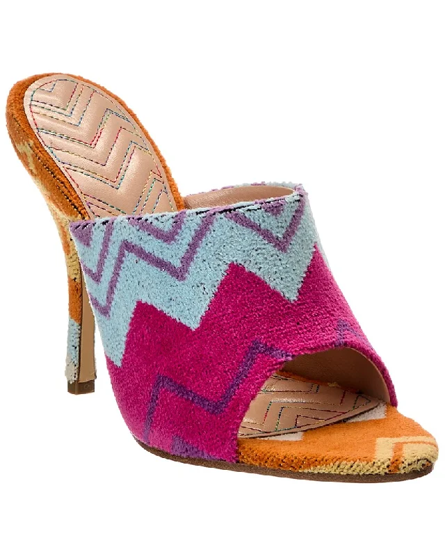 Women’s sandals seafoam suede flair -Missoni Sandal