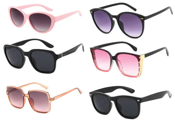 Women’s sunglasses budget vibrant flair -QPD (12 PCS)