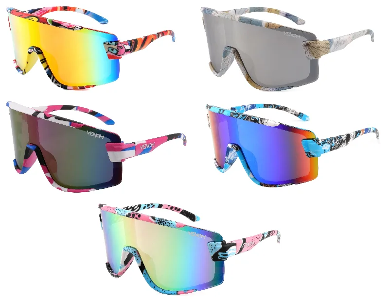 Women’s sunglasses square glow -VNM-09 (12 PCS)