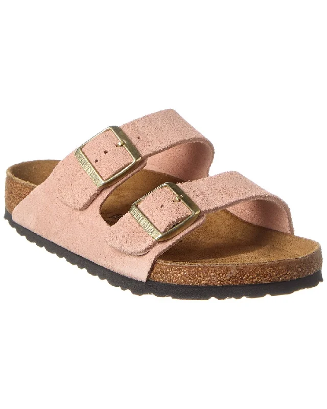 Women’s sandals bridal velvet chic -Birkenstock Arizona BS Suede Sandal