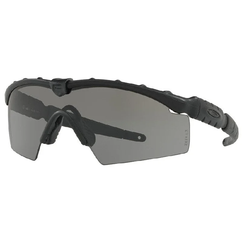 Women’s sunglasses earthy vibrant glow -Oakley SI Industrial Ballistic M Frame 2.0 with Matte Black Frame and Grey Lens