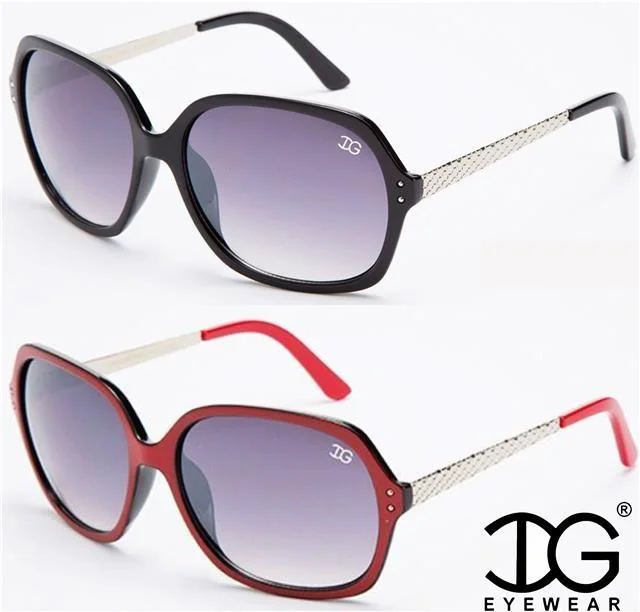 Women’s sunglasses outdoor glow -IG Womens Retro Vintage Round Butterfly Sunglasses