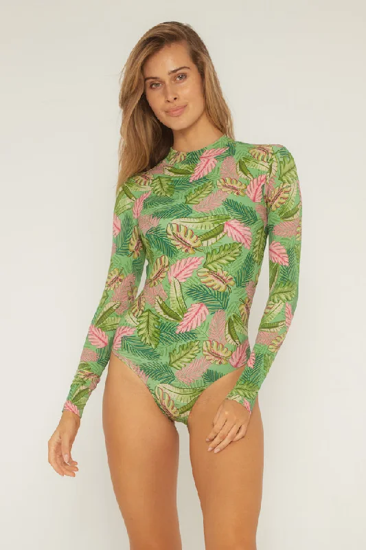 ladies one-piece swimsuit gone quick -Riley One Piece // Tropicana