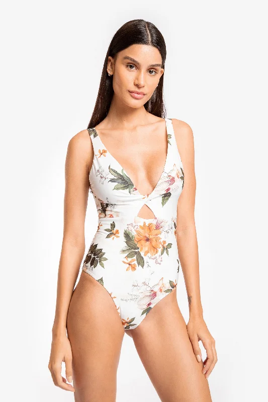 ladies one-piece swimsuit beach vow -Marbella Cross Mult One Piece