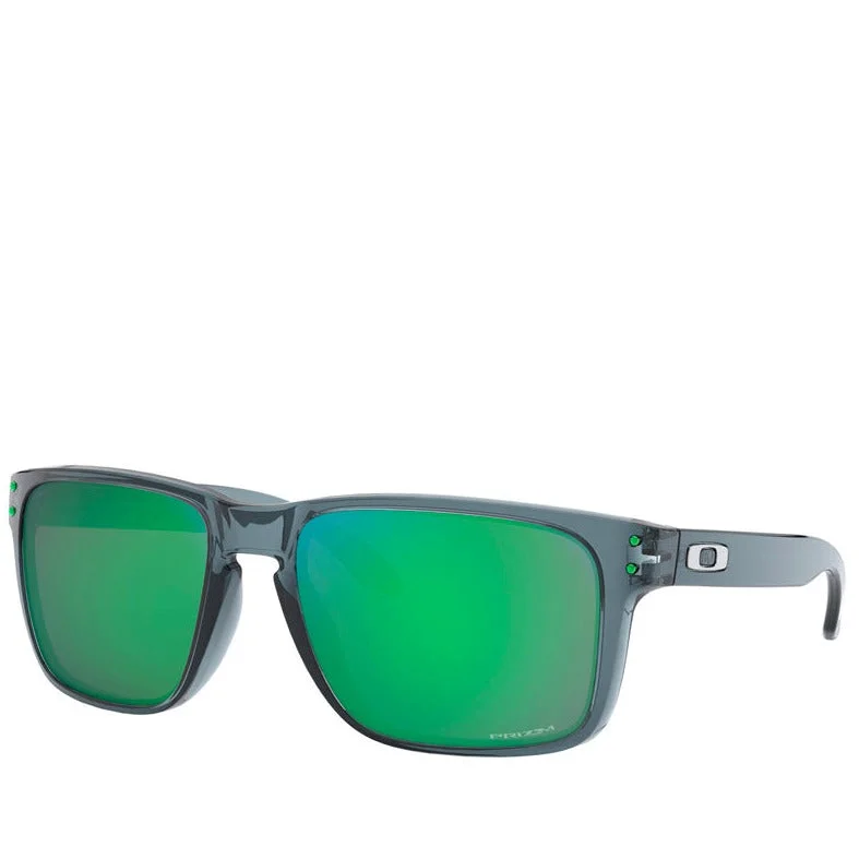 Women’s sunglasses winter luxe flair -HOLBROOK XL CRYSTAL BLACK W/ PRIZM JADE