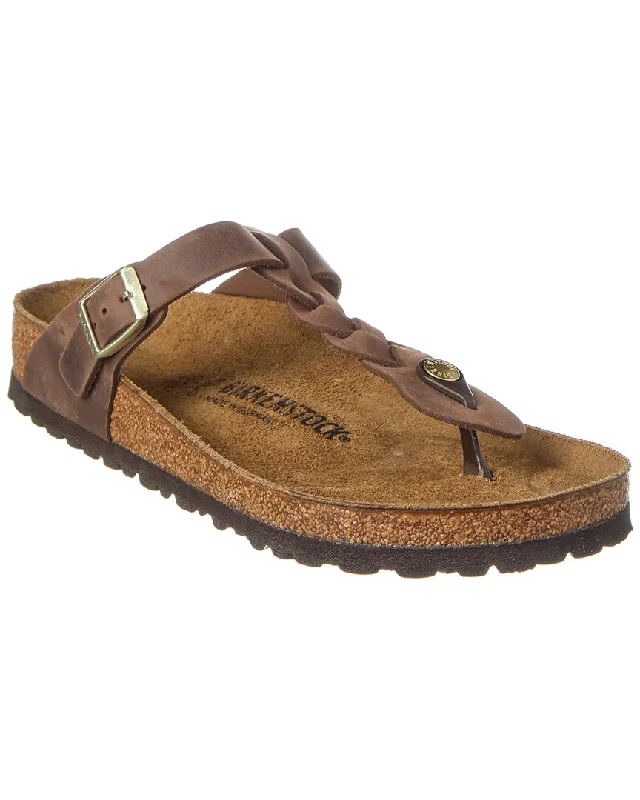 Women’s sandals holiday leather flair -Birkenstock Gizeh Leather Sandal