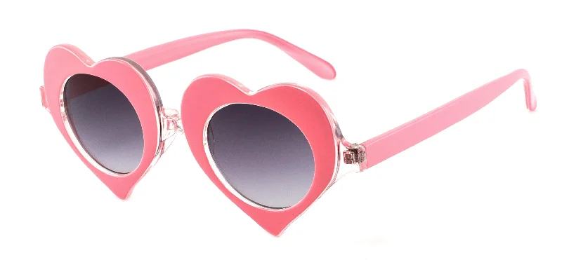 Women’s sunglasses minimalist flair -P29 - HEART SHAPE (12 PCS)