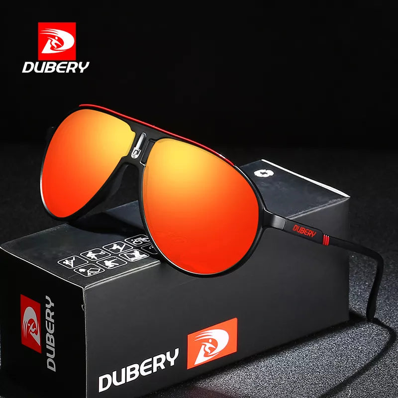 Women’s sunglasses zebra chic glow -DUBERY Vintage Sunglasses Polarized Men's Sun Glasses For Men Driving Black Square Oculos Male 7 Colors Model Women's sunglasses